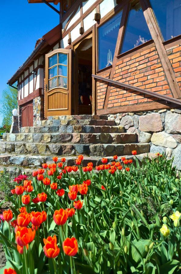 Dom Na Wodzie Mazury Villa Dzwierzuty Exterior foto