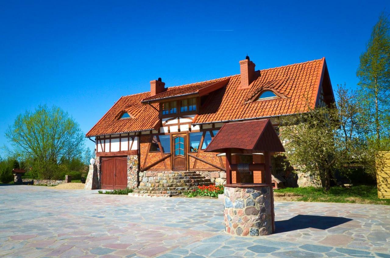 Dom Na Wodzie Mazury Villa Dzwierzuty Exterior foto